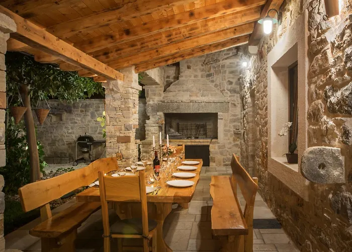 My Dalmatia - Olea With Private Heated Pool And Sauna Velika Cista (Sibenik-Knin)