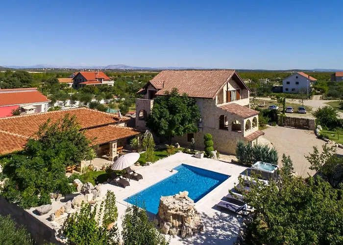 My Dalmatia - Olea With Private Heated Pool And Sauna